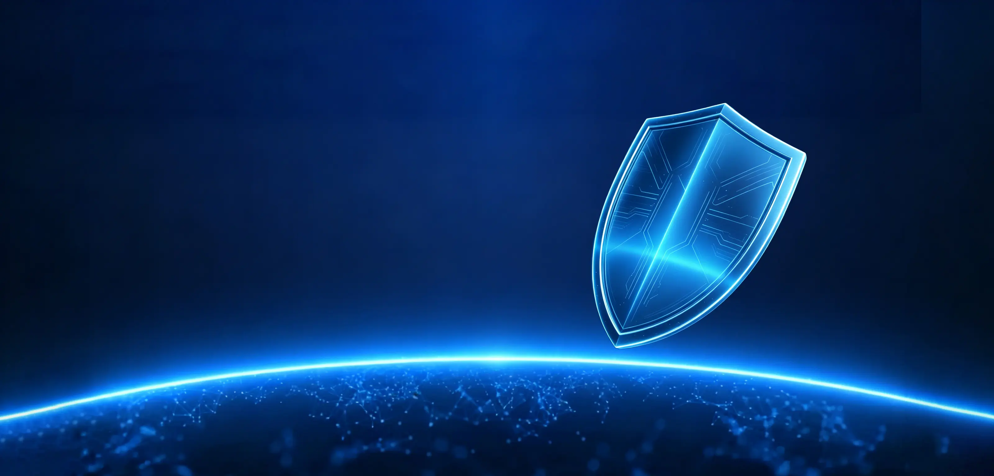 Digital shield representing dual travel limit protection